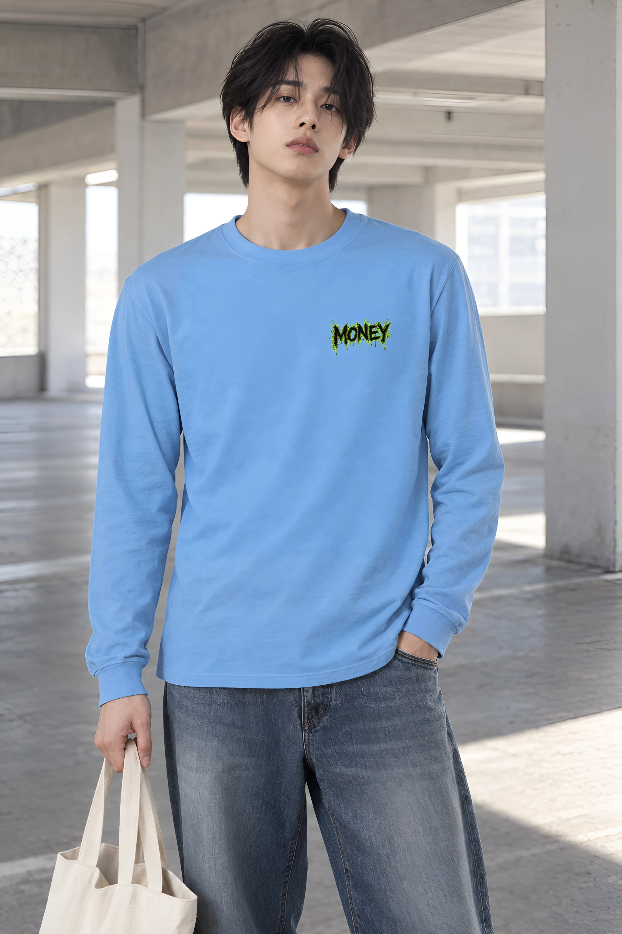 "Money Questions" Unisex Longsleeve T-shirt