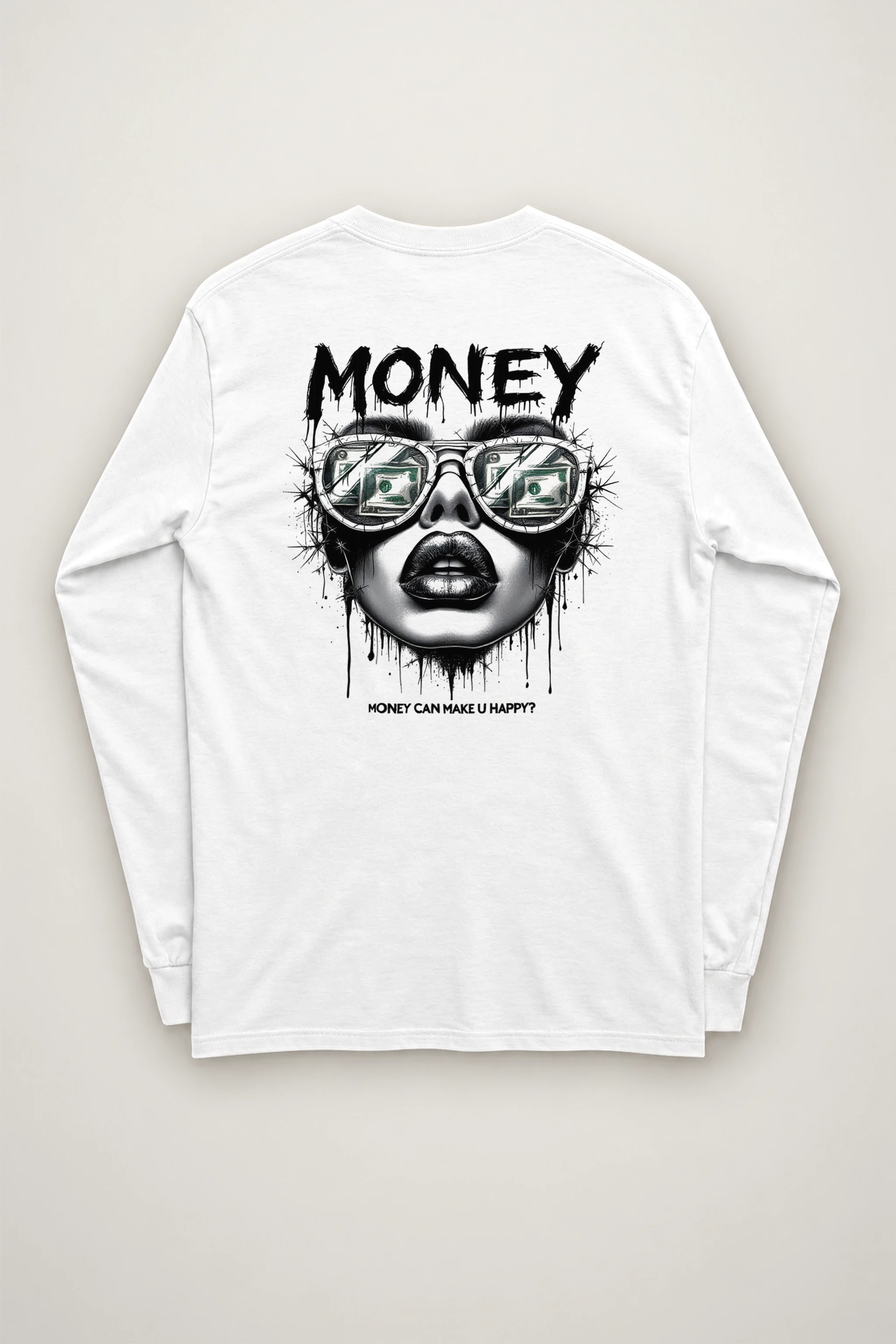 "Money Questions" Unisex Longsleeve T-shirt
