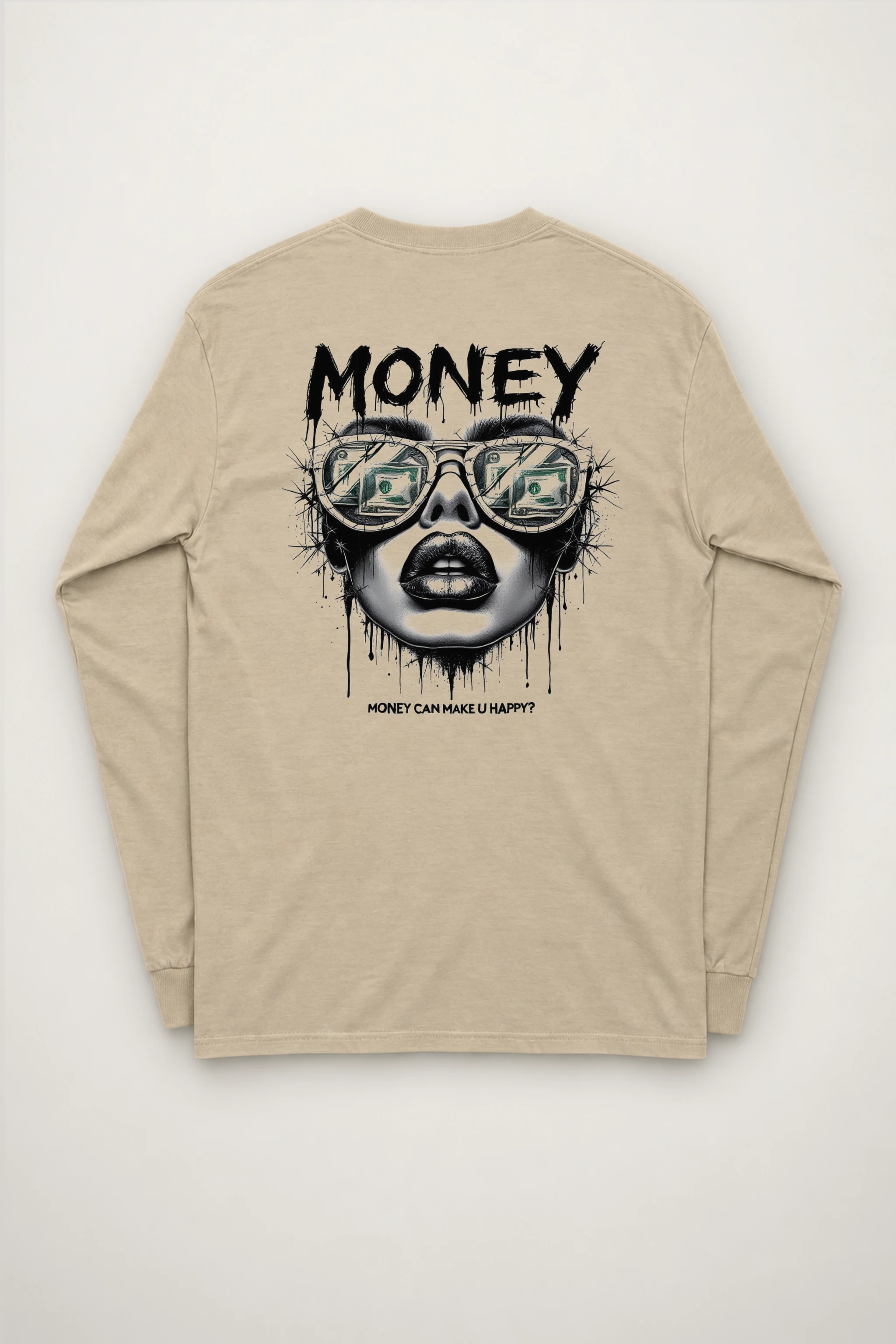 "Money Questions" Unisex Longsleeve T-shirt