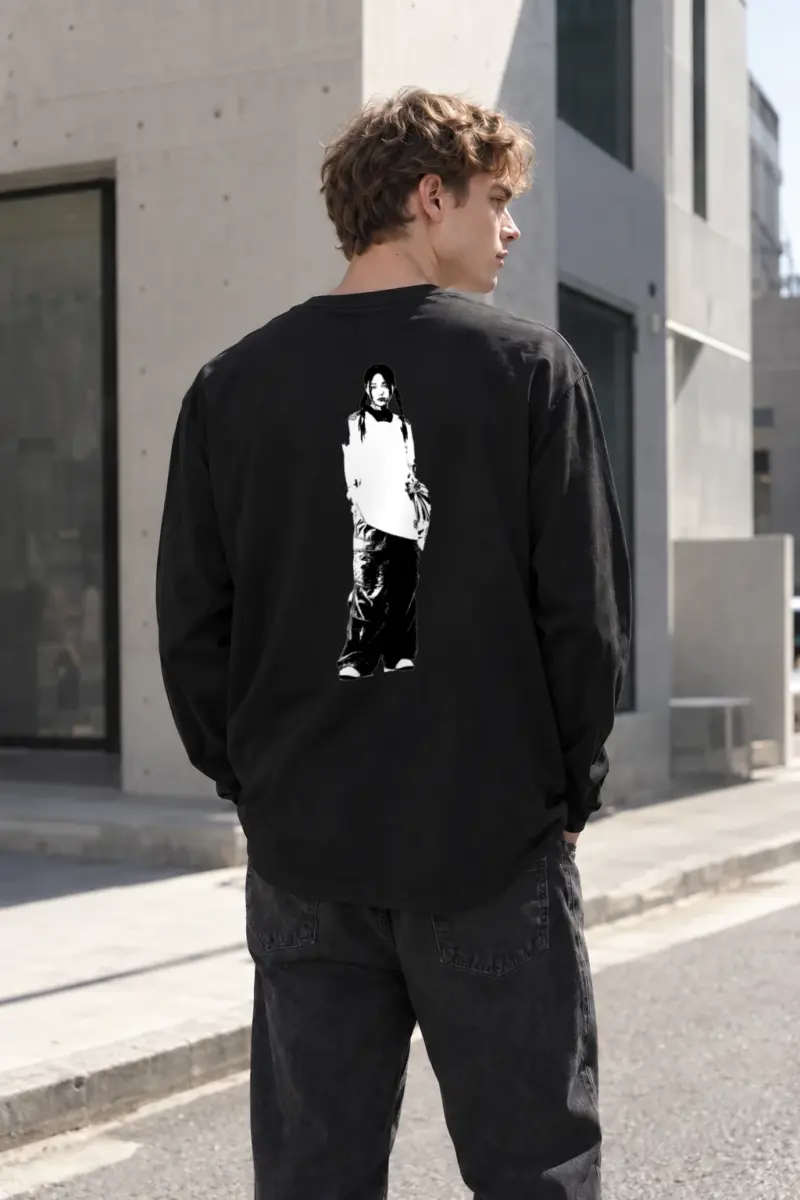 "Monochrome Dress Study" Unisex Longsleeve T-shirt | Gildan 2400
