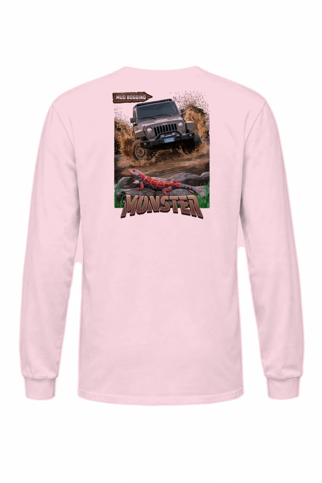 "Monster Car" Unisex Longsleeve T-shirt | Gildan 2400