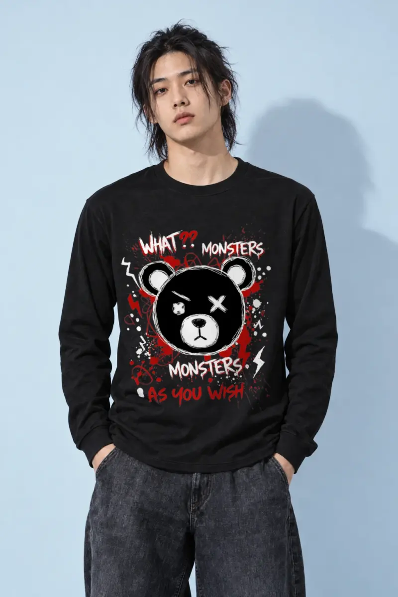 "Monsters As You Wish" Unisex Longsleeve T-shirt