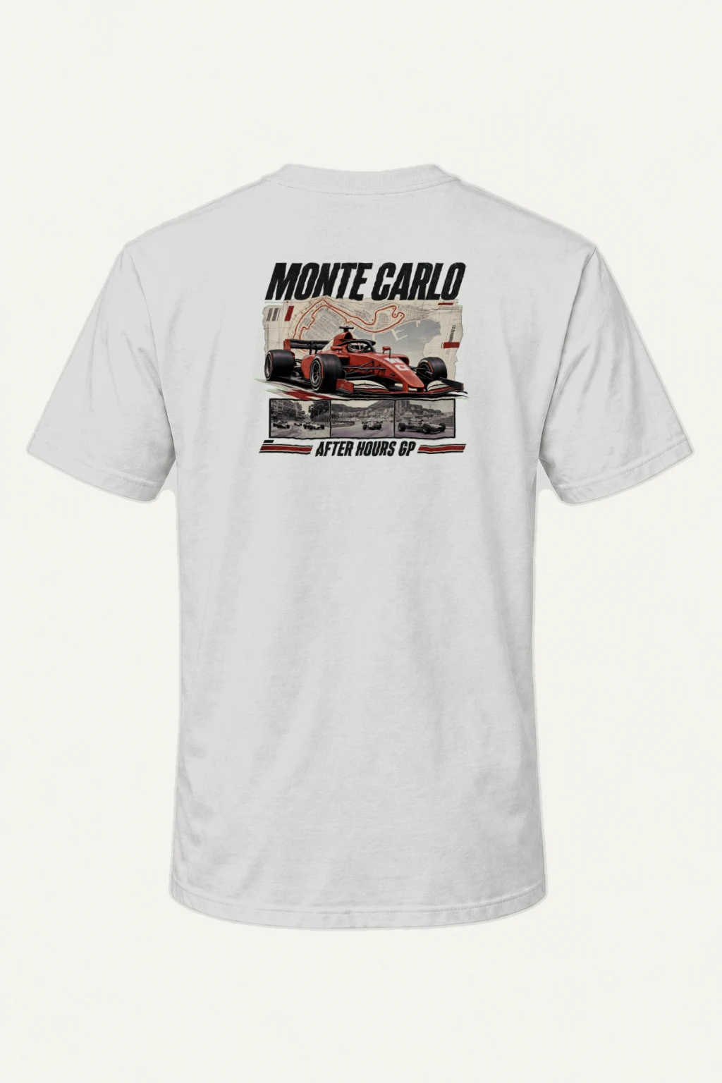 "Monte Carlo After Hours" Heavyweight Unisex Crewneck T-shirt | Gildan 5000
