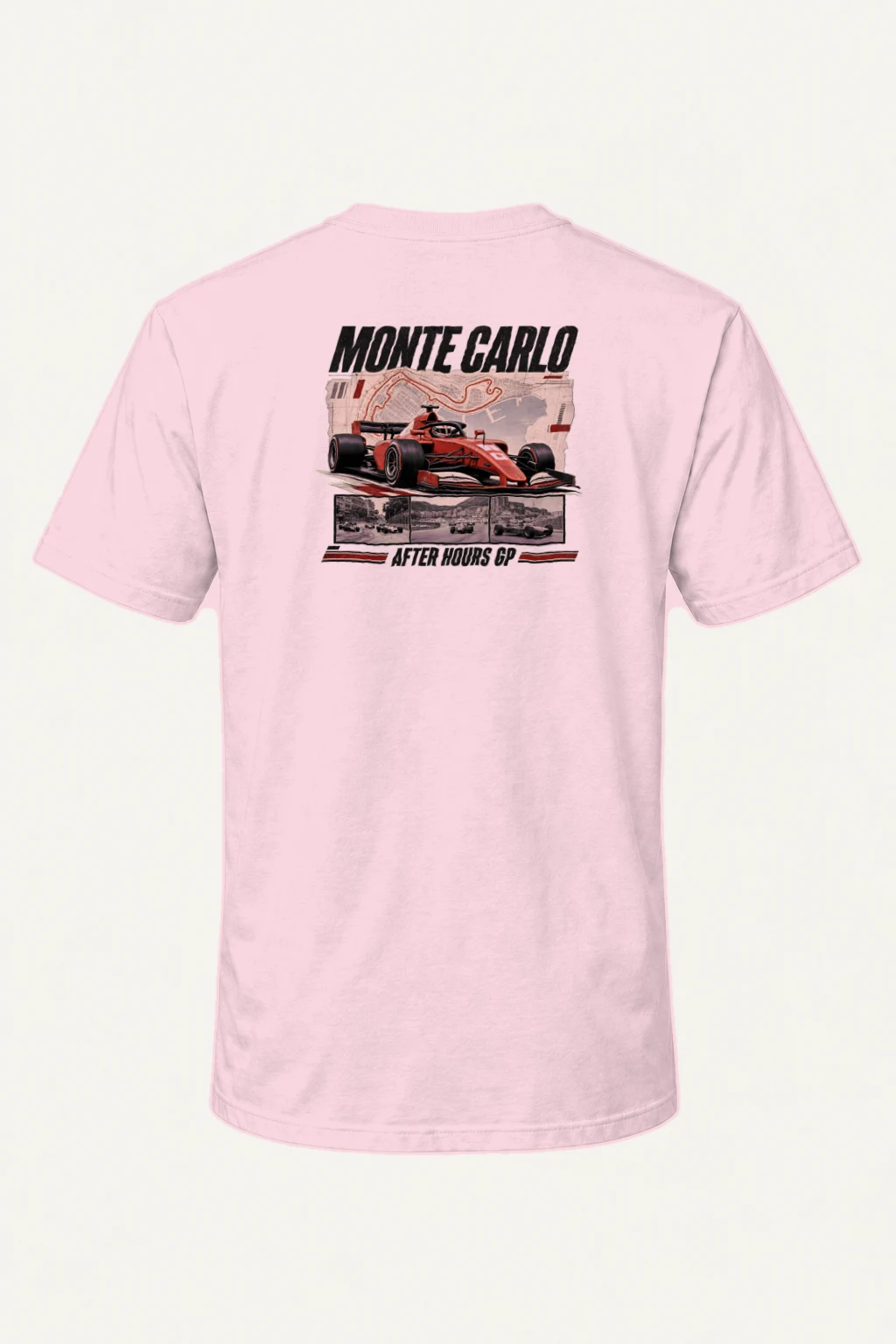 "Monte Carlo After Hours" Heavyweight Unisex Crewneck T-shirt | Gildan 5000