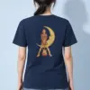 "Moon Guitar Muse" Heavyweight Unisex Crewneck T-shirt
