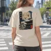 "Moon Over Seoul" Heavyweight Unisex Crewneck T-shirt | Gildan 5000