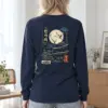 "Moon Over Seoul" Unisex Longsleeve T-shirt