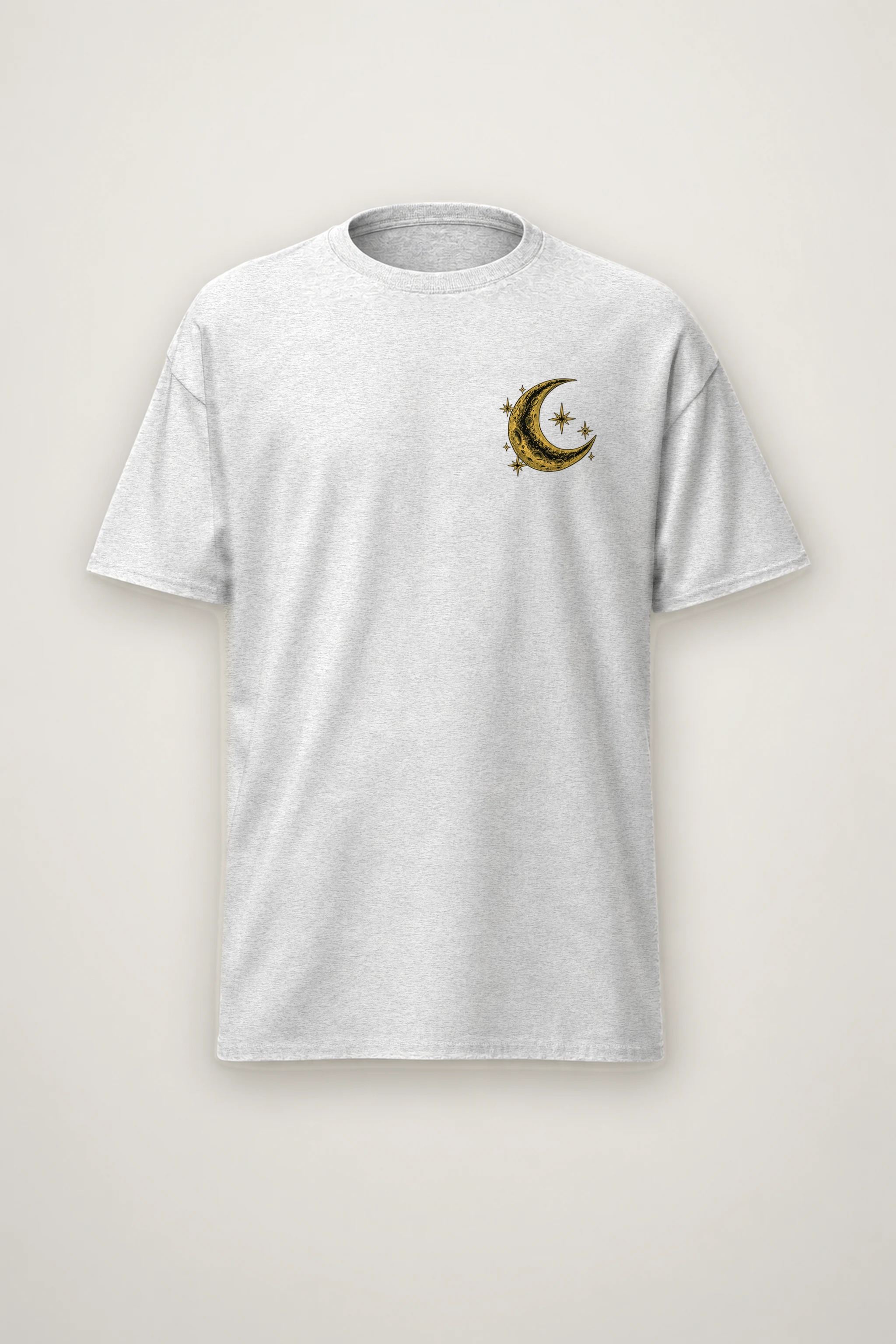 "Moon Swing" Heavyweight Unisex Crewneck T-shirt