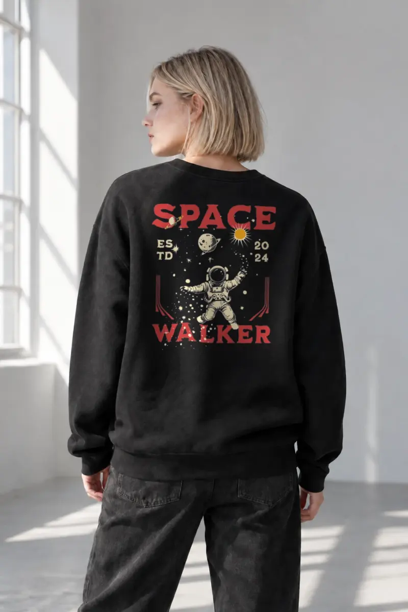 “Moon Walker” Heavy Blend Unisex Crewneck Sweatshirt | Gildan 18000