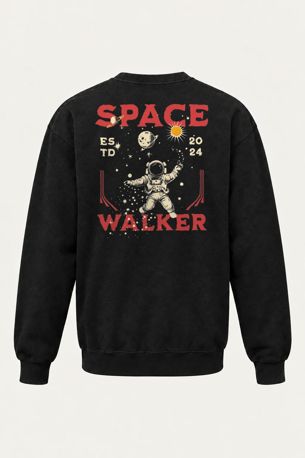 "Moon Walker" Heavy Blend Unisex Crewneck Sweatshirt | Gildan 18000