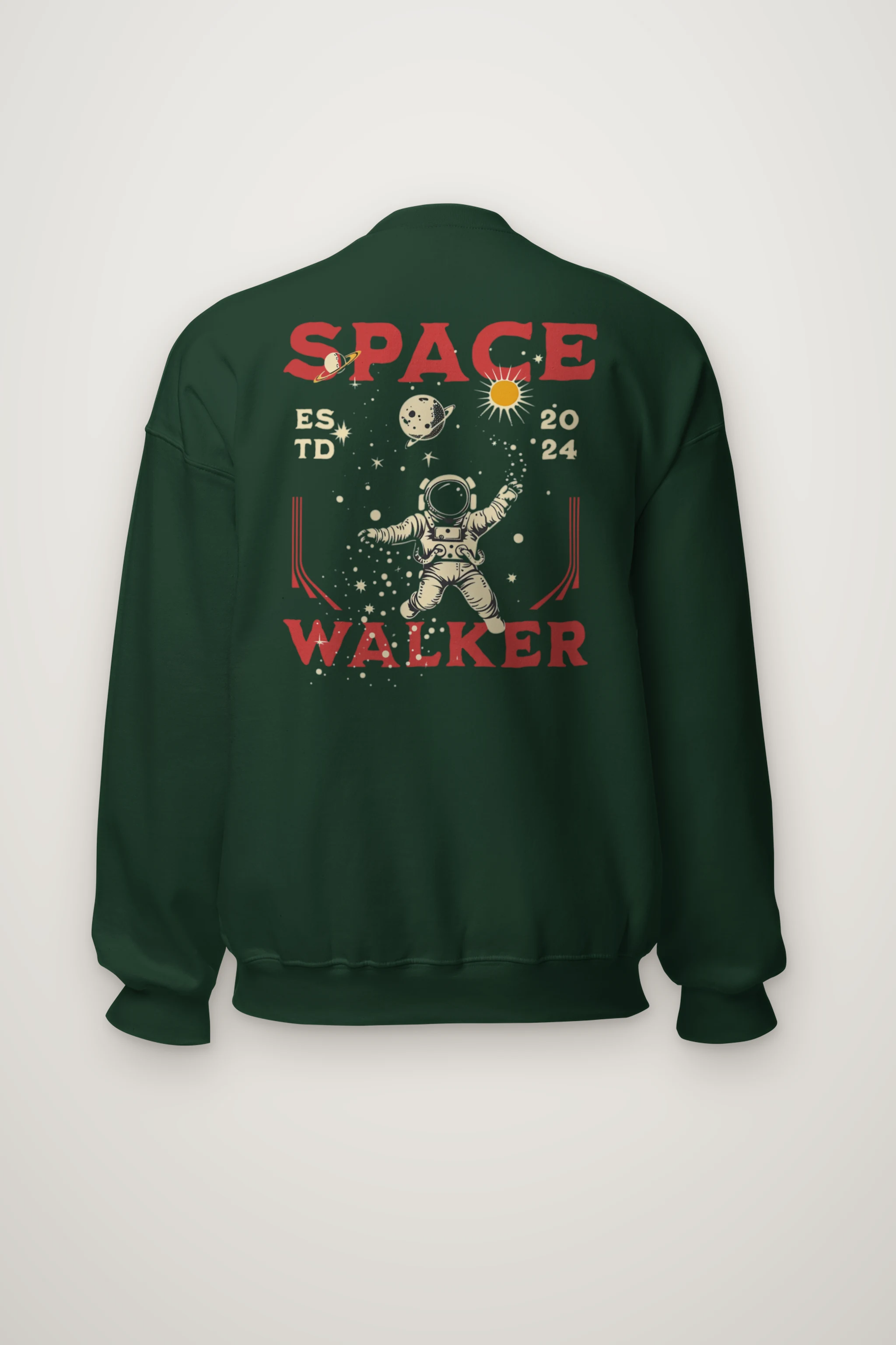 "Moon Walker" Heavy Blend Unisex Crewneck Sweatshirt