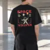 "Moon Walker" Heavyweight Unisex Crewneck T-shirt | Gildan 5000
