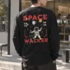 "Moon Walker" Unisex Longsleeve T-shirt | Gildan 2400