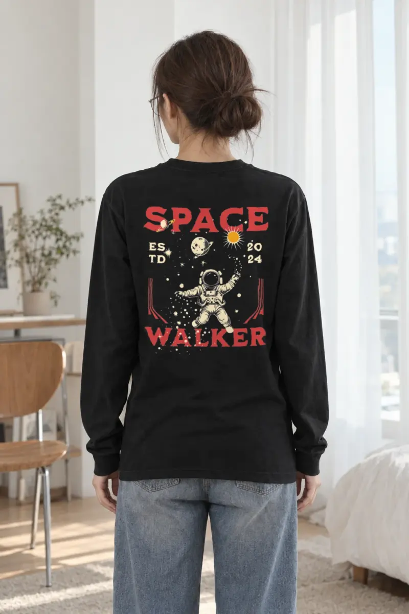 "Moon Walker" Unisex Longsleeve T-shirt