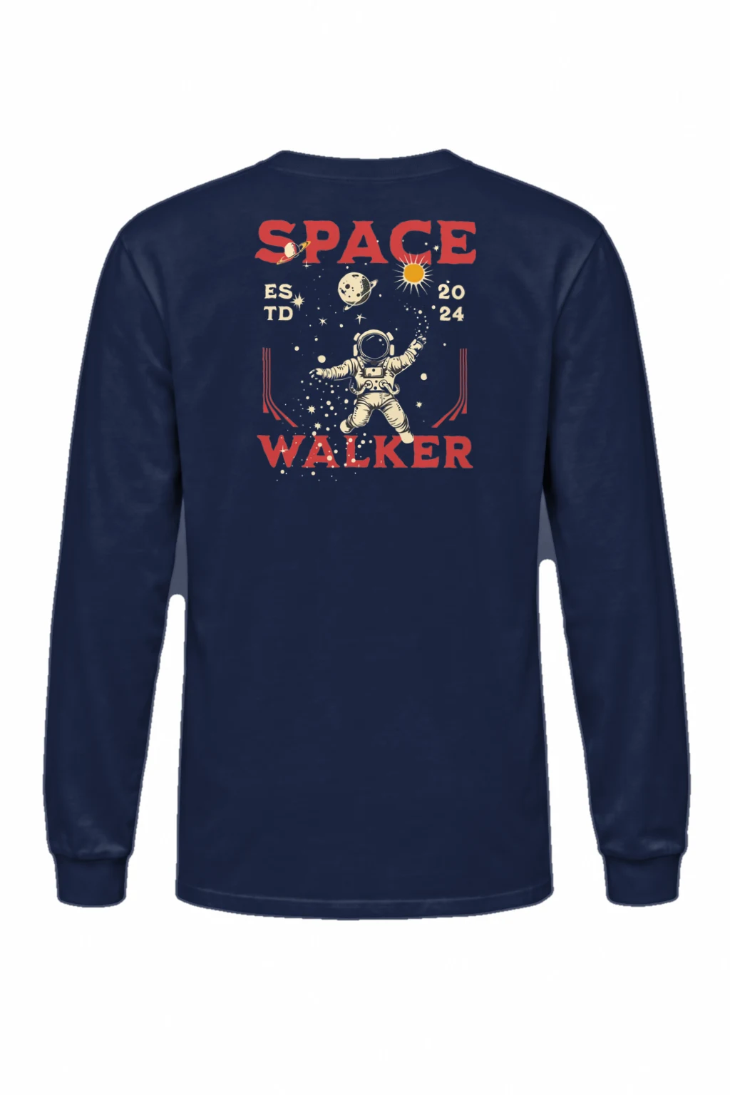 "Moon Walker" Unisex Longsleeve T-shirt | Gildan 2400