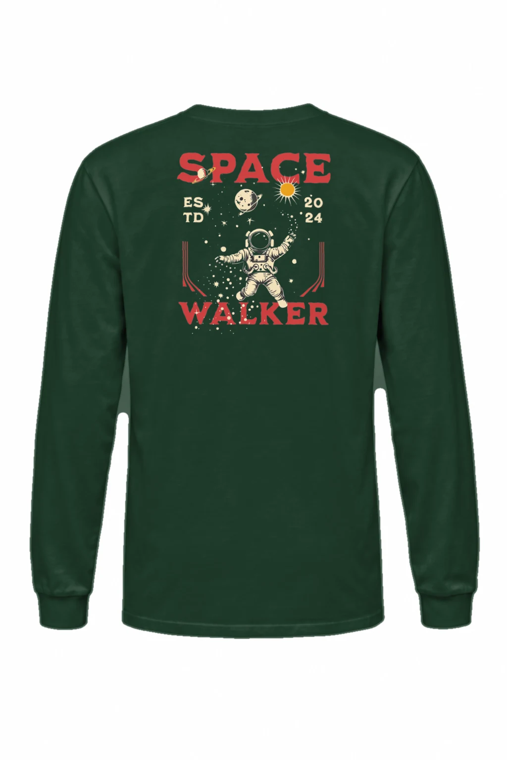 "Moon Walker" Unisex Longsleeve T-shirt | Gildan 2400