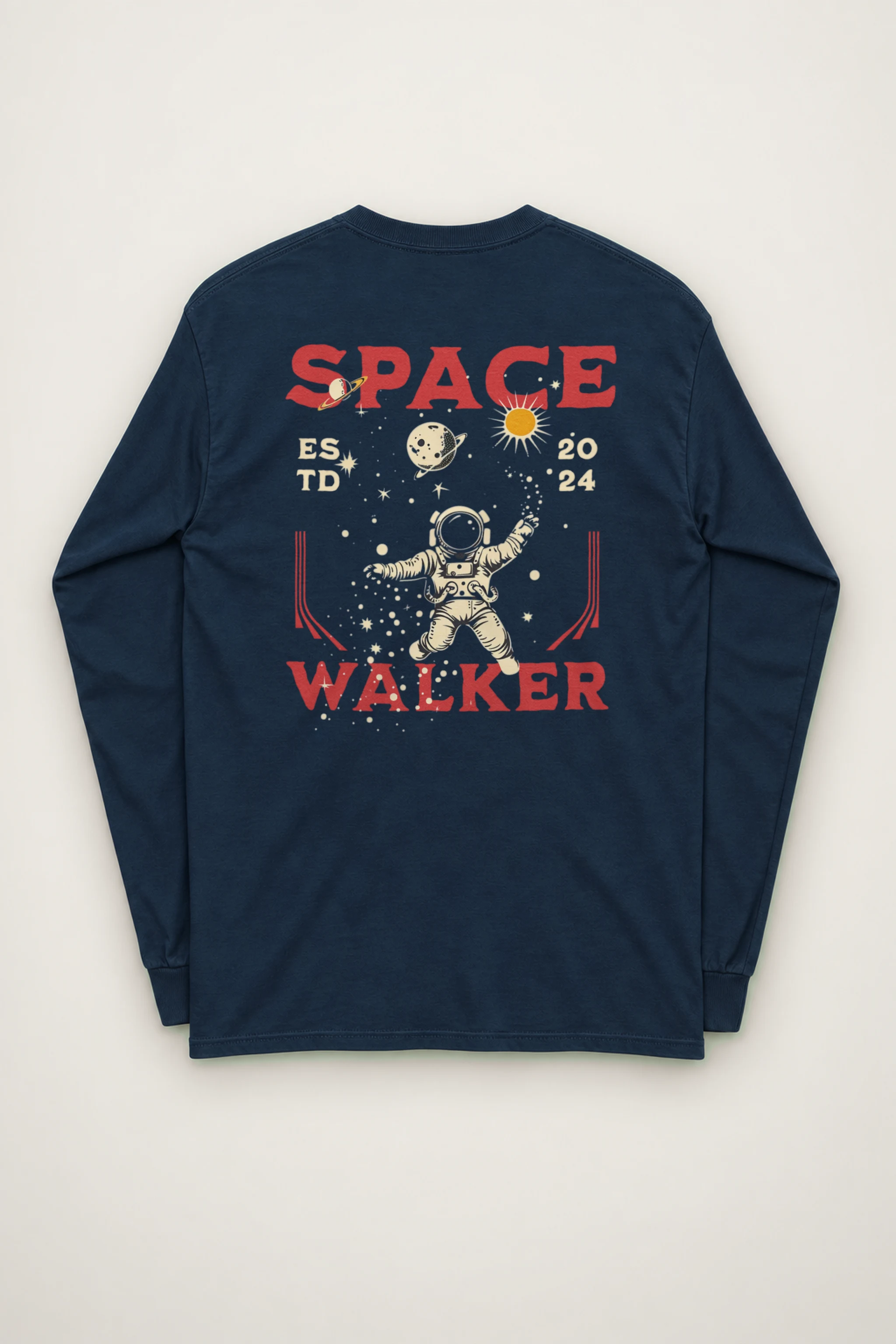 "Moon Walker" Unisex Longsleeve T-shirt