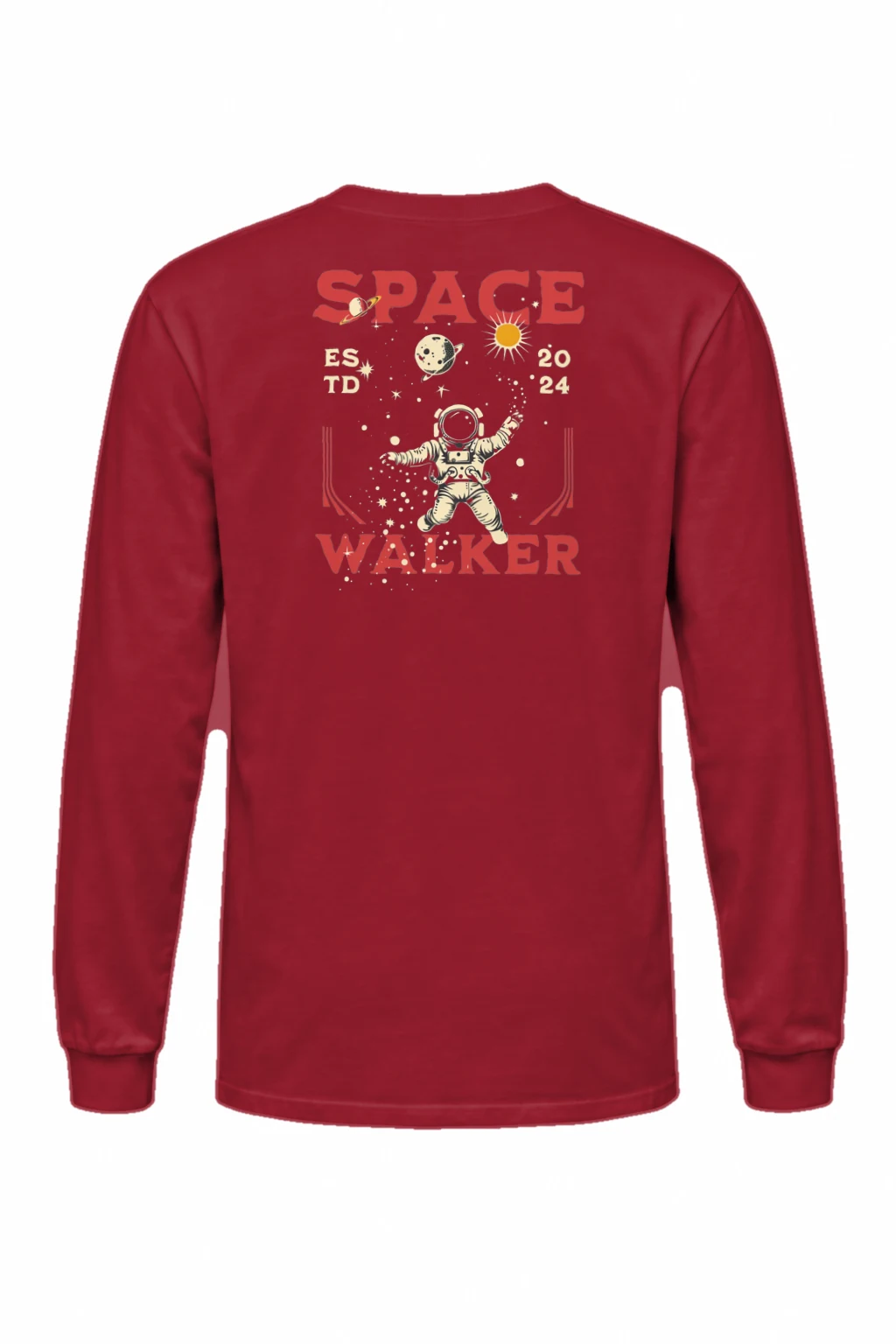 "Moon Walker" Unisex Longsleeve T-shirt | Gildan 2400