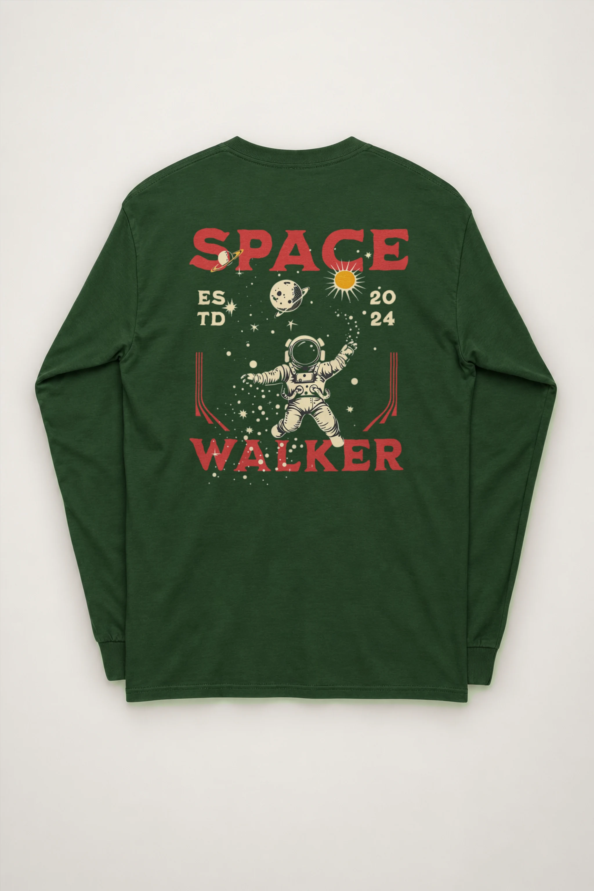 "Moon Walker" Unisex Longsleeve T-shirt