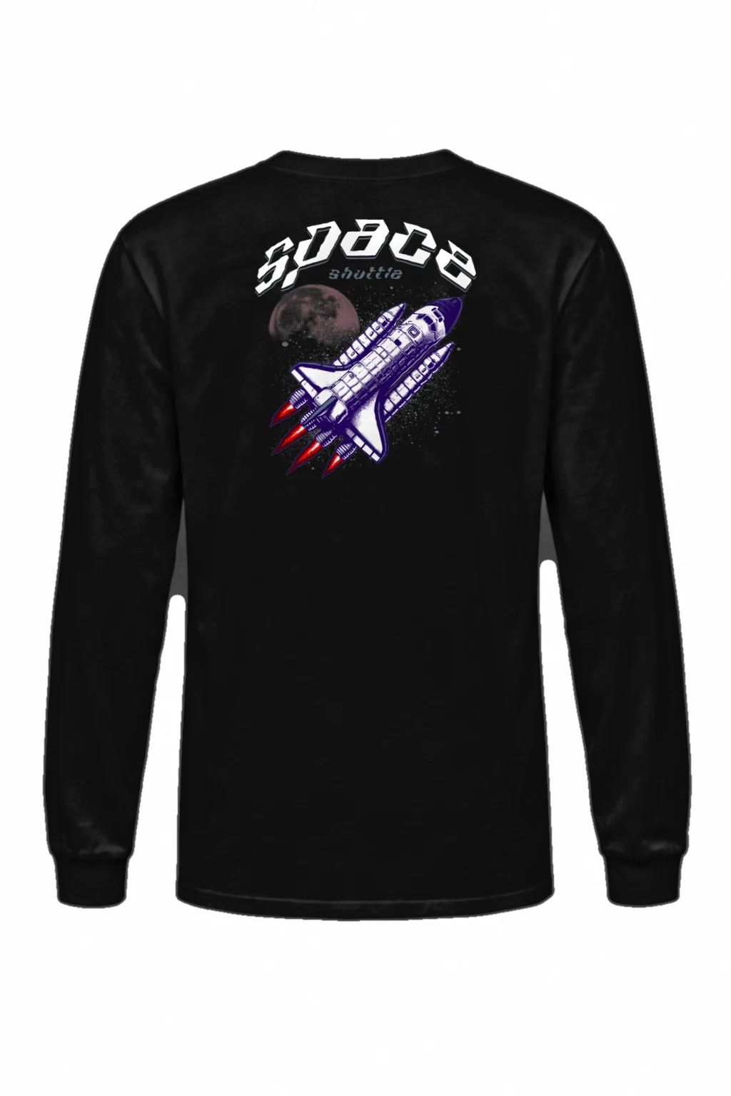 "Moonbound Shuttle" Unisex Longsleeve T-shirt | Gildan 2400
