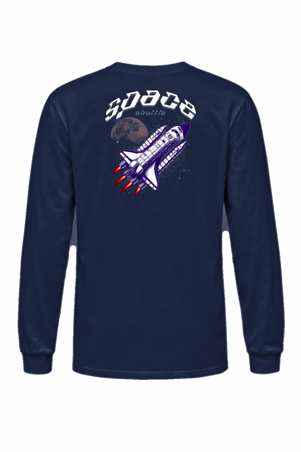 "Moonbound Shuttle" Unisex Longsleeve T-shirt | Gildan 2400