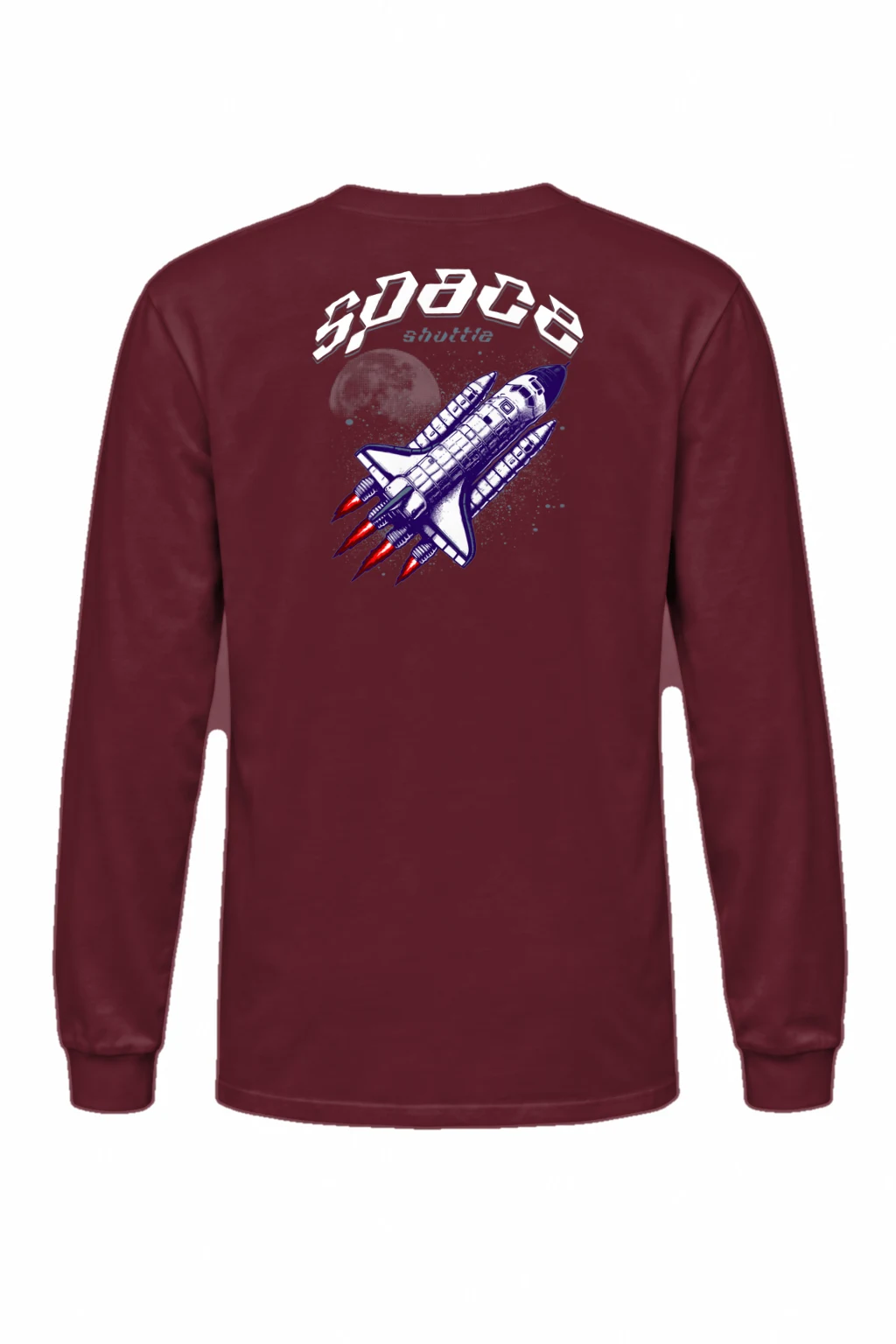 "Moonbound Shuttle" Unisex Longsleeve T-shirt | Gildan 2400
