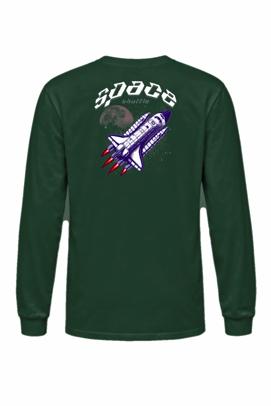 "Moonbound Shuttle" Unisex Longsleeve T-shirt | Gildan 2400