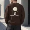 "Moonlit Bunny" Heavy Blend Unisex Crewneck Sweatshirt | Gildan 18000