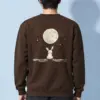 "Moonlit Bunny" Heavy Blend Unisex Crewneck Sweatshirt
