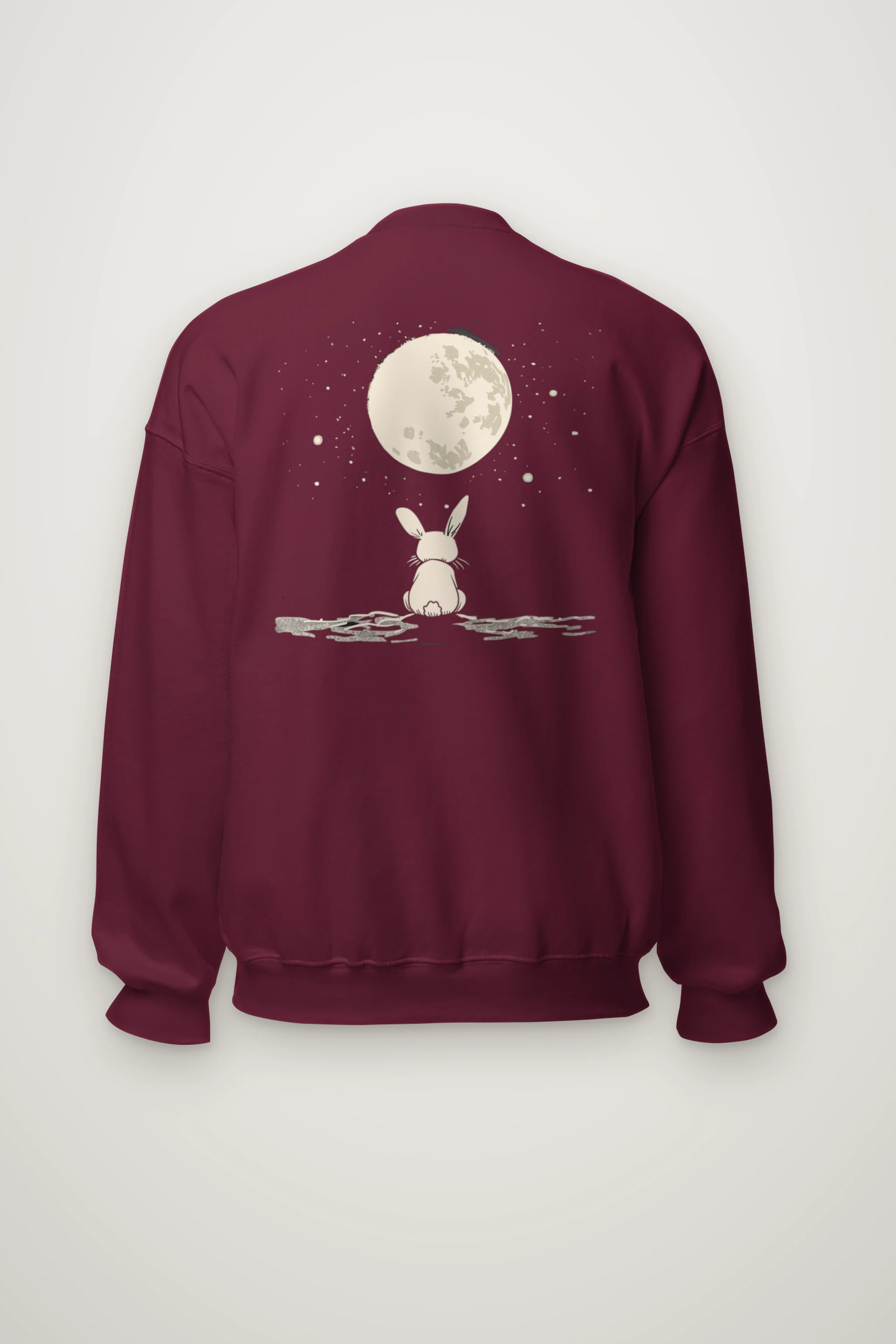 "Moonlit Bunny" Heavy Blend Unisex Crewneck Sweatshirt