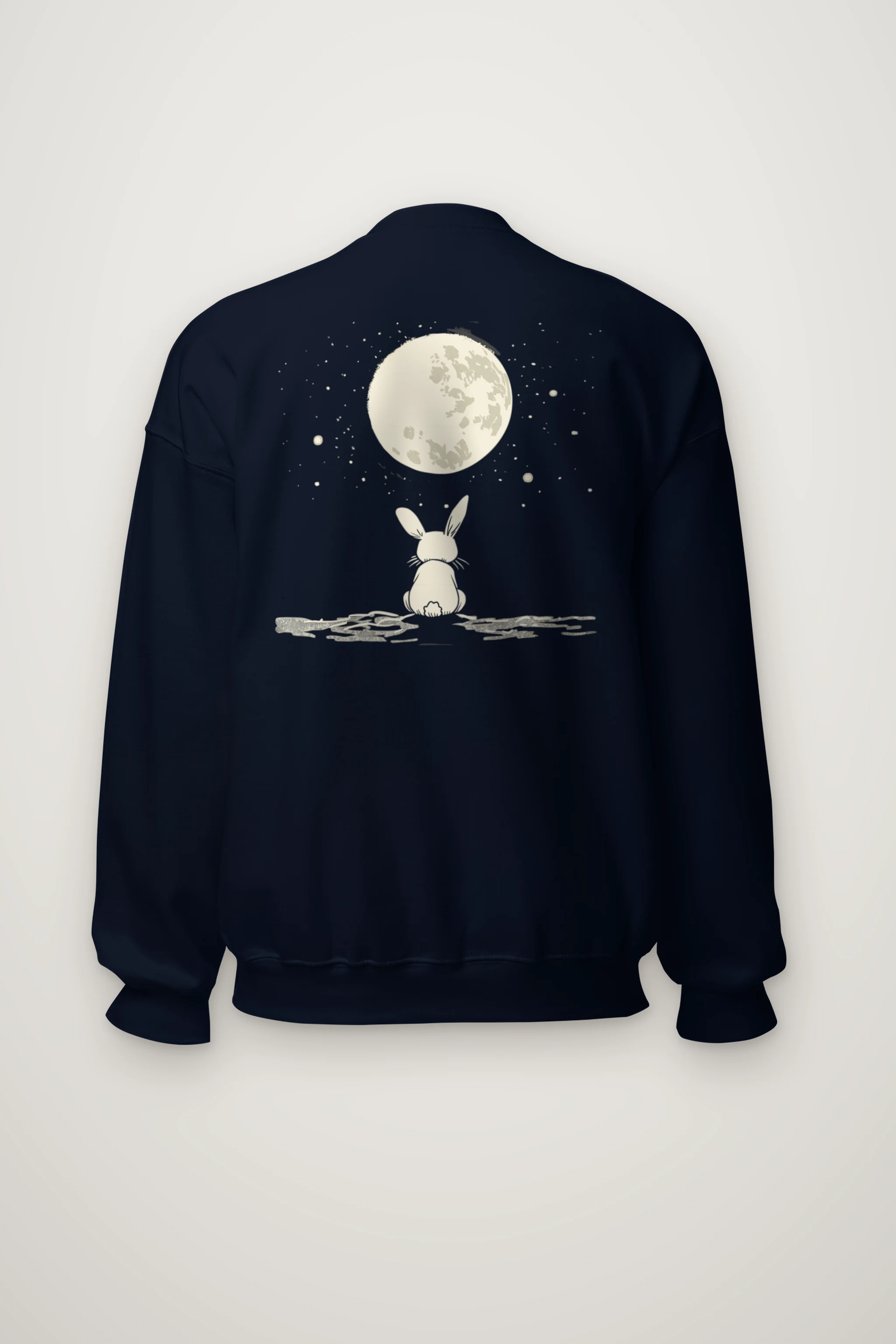 "Moonlit Bunny" Heavy Blend Unisex Crewneck Sweatshirt