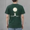 "Moonlit Bunny" Heavyweight Unisex Crewneck T-shirt
