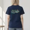 "Moonlit Coastal Peaks" Heavyweight Unisex Crewneck T-shirt