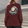 "Moonlit Crest" Unisex Longsleeve T-shirt | Gildan 2400