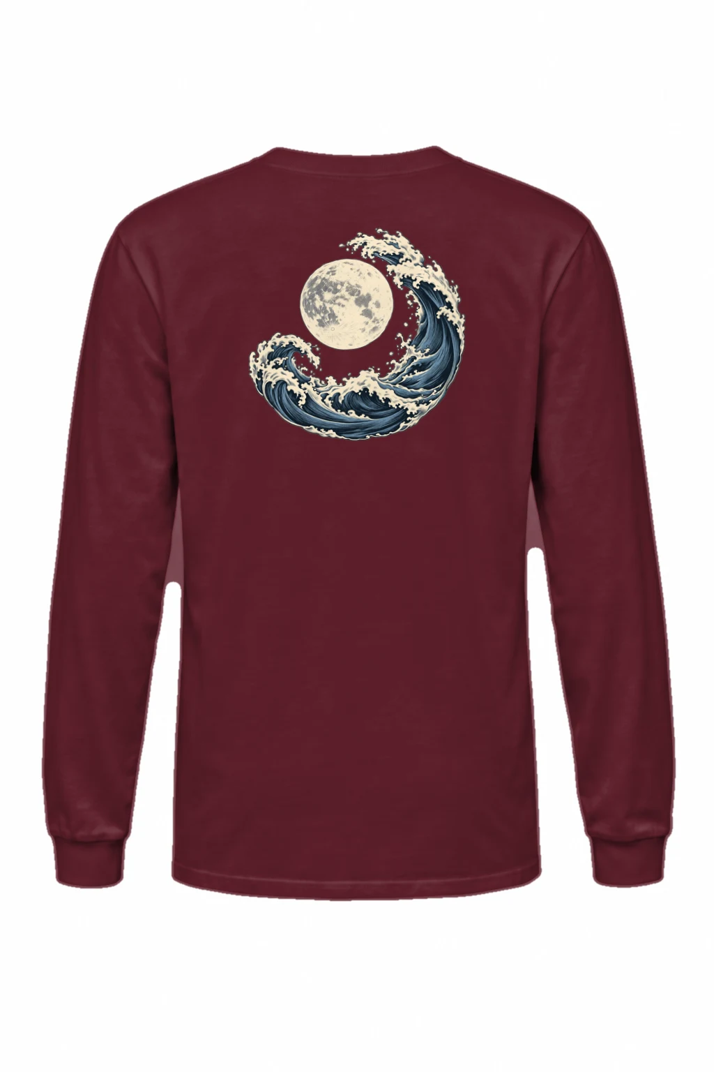 "Moonlit Crest" Unisex Longsleeve T-shirt | Gildan 2400