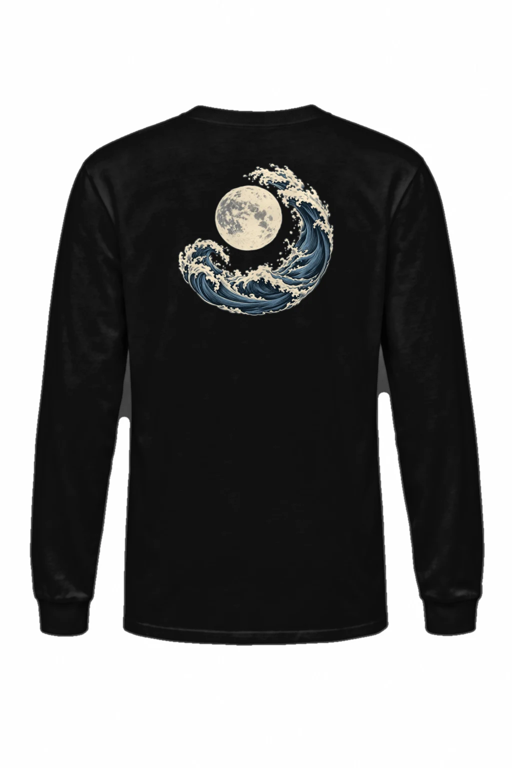 "Moonlit Crest" Unisex Longsleeve T-shirt | Gildan 2400