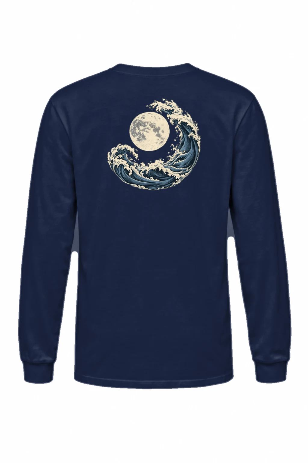 "Moonlit Crest" Unisex Longsleeve T-shirt | Gildan 2400