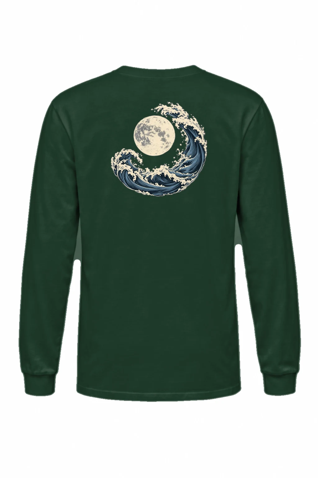"Moonlit Crest" Unisex Longsleeve T-shirt | Gildan 2400