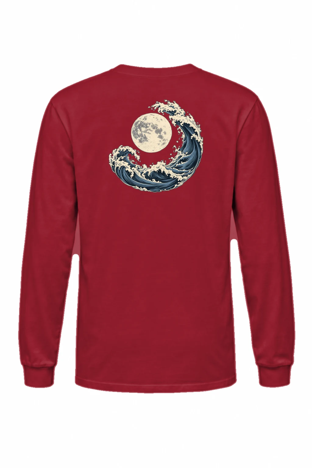 "Moonlit Crest" Unisex Longsleeve T-shirt | Gildan 2400