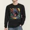 "Moonlit Desert Roar" Unisex Longsleeve T-shirt
