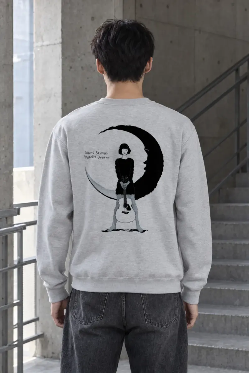 "Moonlit Dreams" Heavy Blend Unisex Crewneck Sweatshirt
