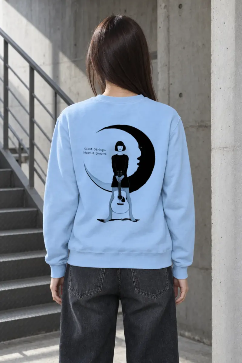 "Moonlit Dreams" Heavy Blend Unisex Crewneck Sweatshirt