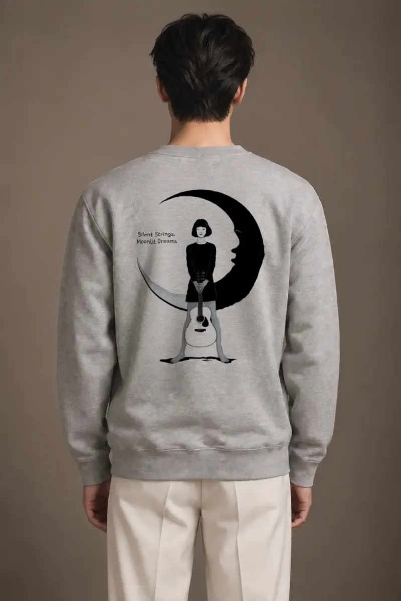 "Moonlit Dreams" Heavy Blend Unisex Crewneck Sweatshirt | Gildan 18000