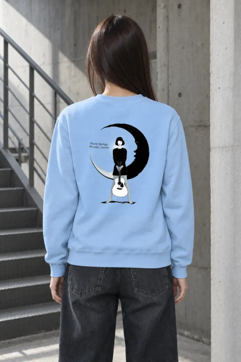 "Moonlit Dreams" Heavy Blend Unisex Crewneck Sweatshirt