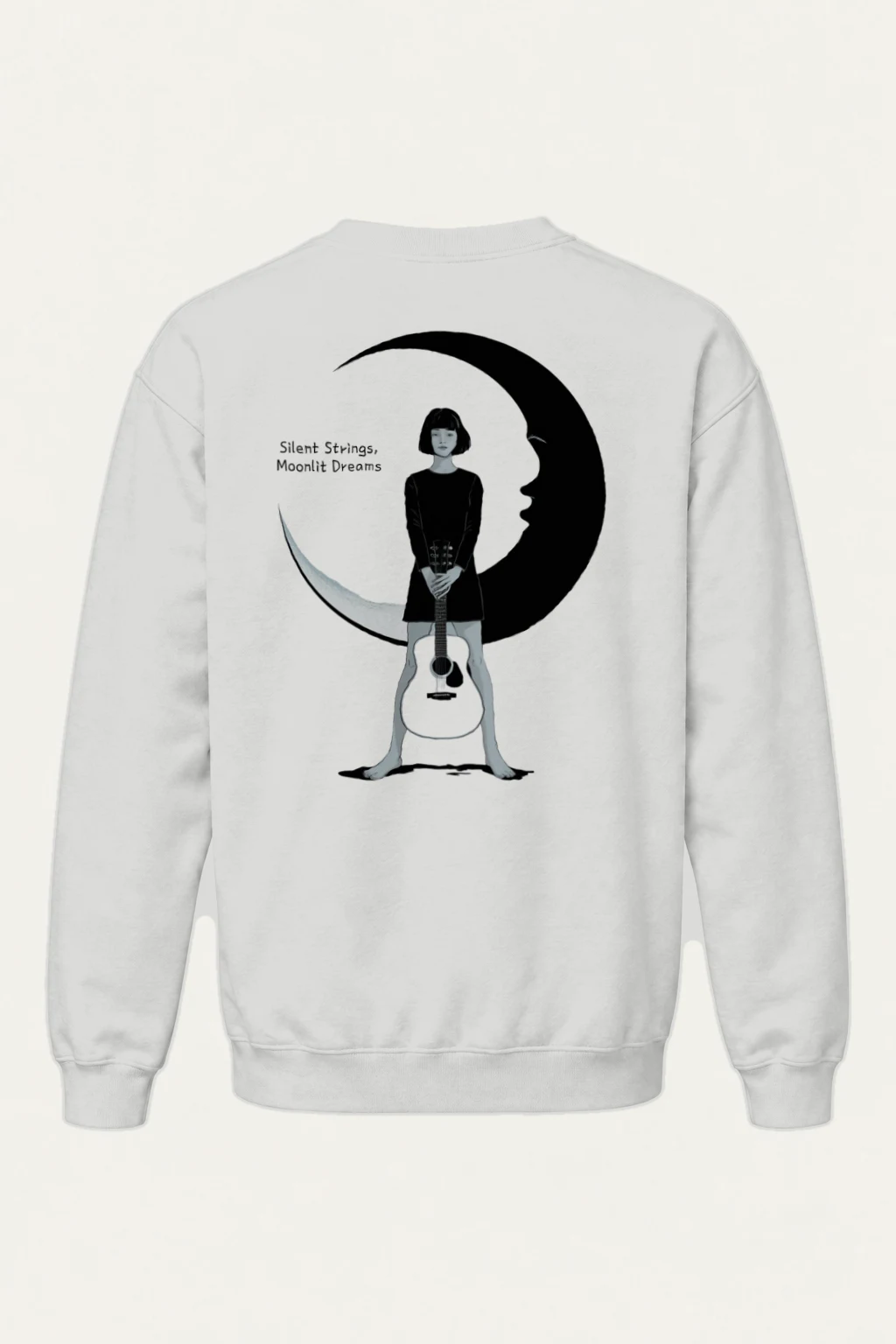 "Moonlit Dreams" Heavy Blend Unisex Crewneck Sweatshirt | Gildan 18000
