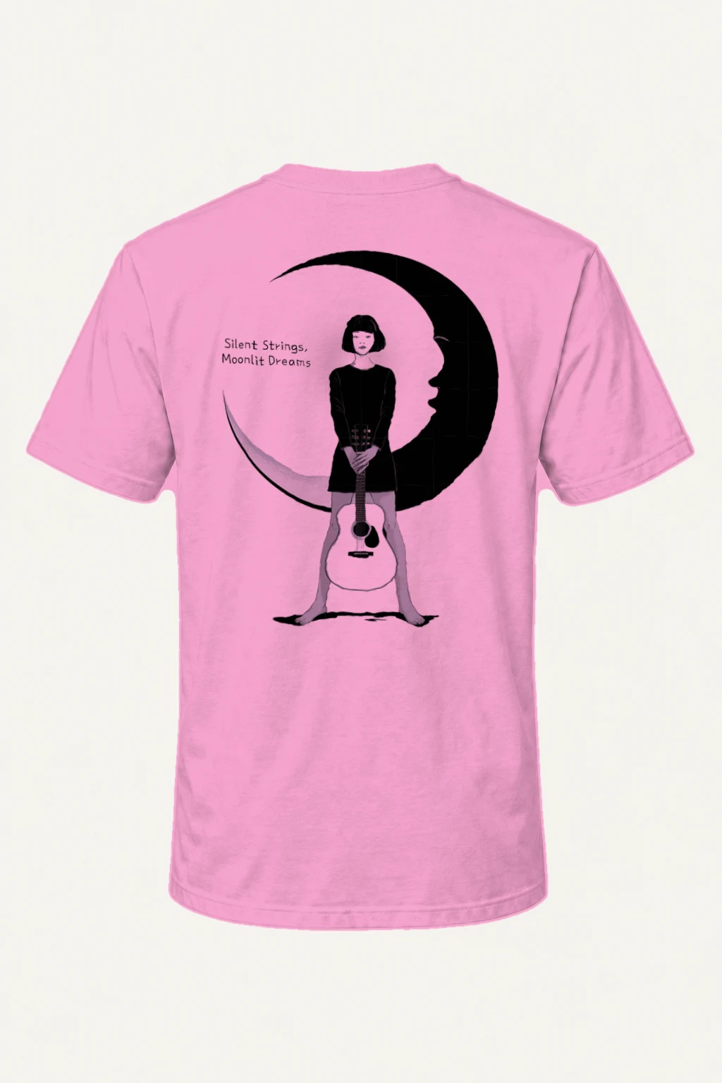 "Moonlit Dreams" Heavyweight Unisex Crewneck T-shirt