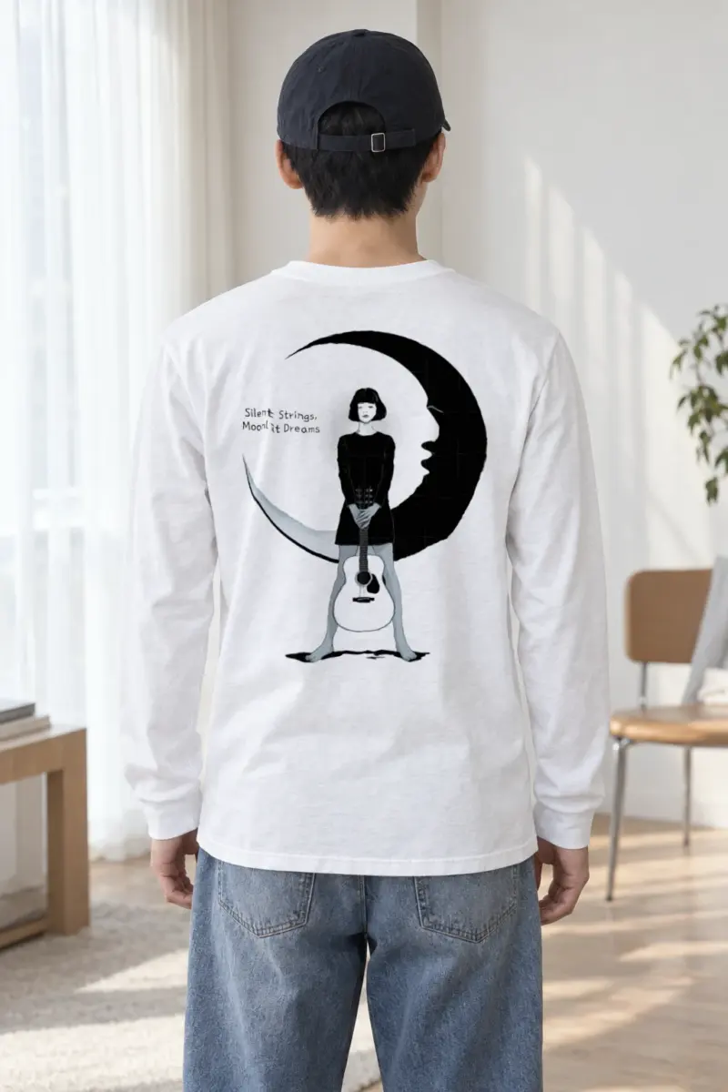 "Moonlit Dreams" Unisex Longsleeve T-shirt