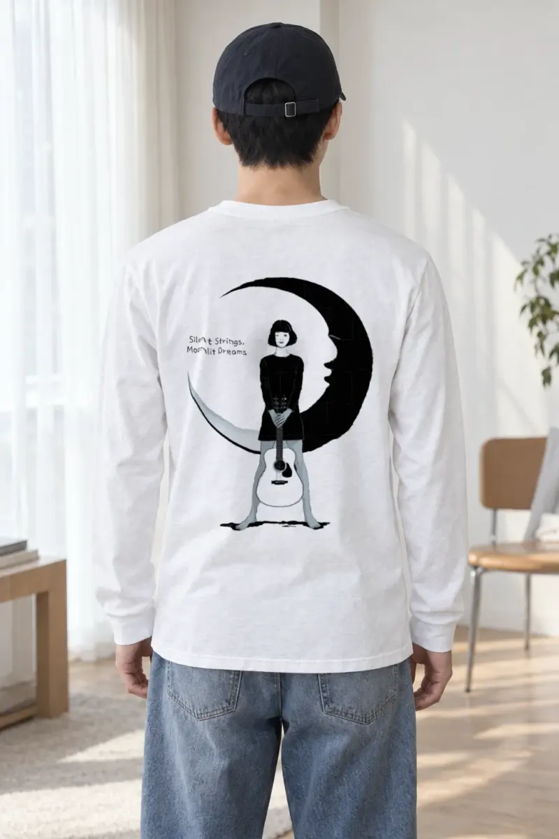 "Moonlit Dreams" Unisex Longsleeve T-shirt