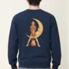 "Moonlit Guitar Muse" Heavy Blend Unisex Crewneck Sweatshirt