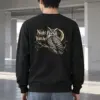"Moonlit Horned Owl" Heavy Blend Unisex Crewneck Sweatshirt
